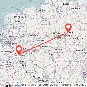 Wolfsburg Meerbusch Mitfahrgelegenheit Karte