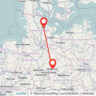 Wolfsburg Kiel Mitfahrgelegenheit Karte