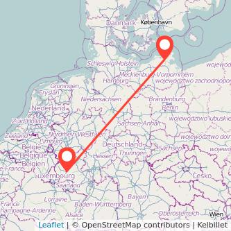 Wittlich Stralsund Bahn Karte