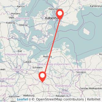 Wittenberge Malmö Bus Karte