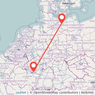 Wismar Sankt Ingbert Mitfahrgelegenheit Karte