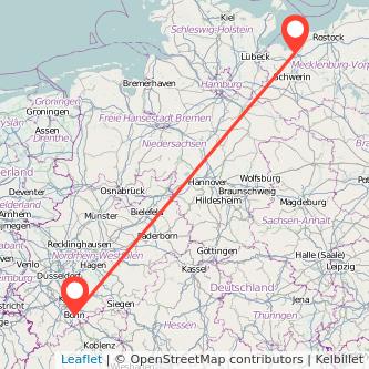 Wismar Bonn Mitfahrgelegenheit Karte