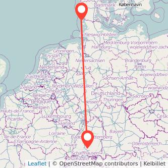 Westerland Tuttlingen Bahn Karte