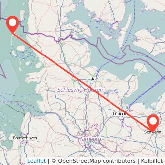 Westerland Schwerin Bahn Karte