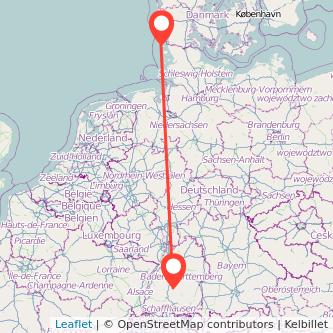 Westerland Geislingen Bahn Karte