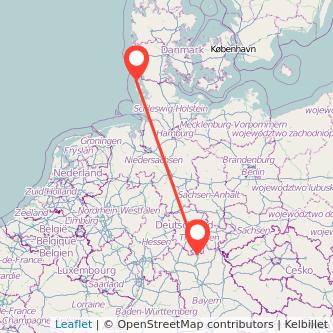 Westerland Coburg Bus Karte