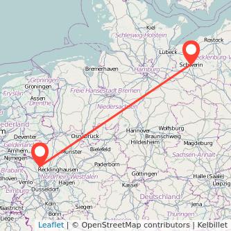 Wesel Schwerin Mitfahrgelegenheit Karte