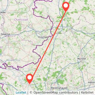 Wesel Lingen Mitfahrgelegenheit Karte