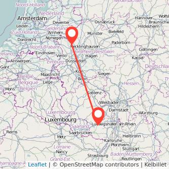 Wesel Kaiserslautern Mitfahrgelegenheit Karte