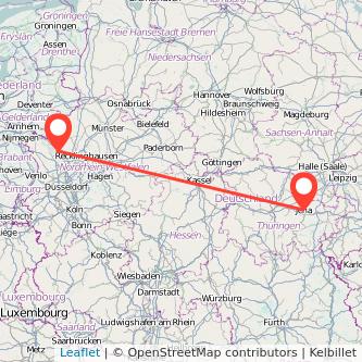 Wesel Jena Mitfahrgelegenheit Karte