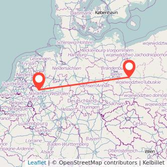 Wesel Frankfurt (Oder) Mitfahrgelegenheit Karte