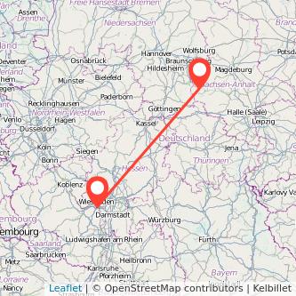 Wernigerode Mainz Mitfahrgelegenheit Karte