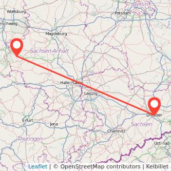 Wernigerode Dresden Mitfahrgelegenheit Karte