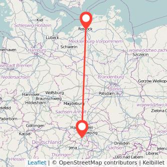 Weißenfels Rostock Mitfahrgelegenheit Karte