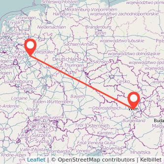 Wien Wuppertal Mitfahrgelegenheit Karte