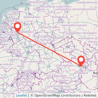 Wien Mülheim an der Ruhr Mitfahrgelegenheit Karte