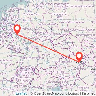 Wien Köln Mitfahrgelegenheit Karte