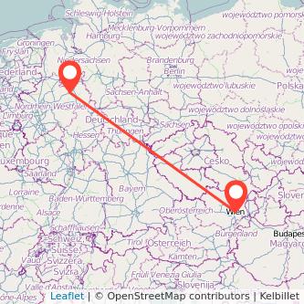 Wien Gütersloh Mitfahrgelegenheit Karte