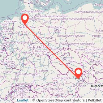Wien Bremen Mitfahrgelegenheit Karte