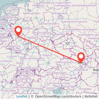Wien Bonn Mitfahrgelegenheit Karte