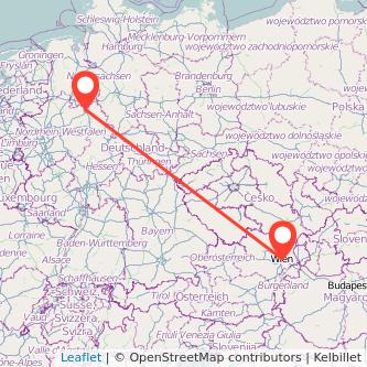 Wien Bielefeld Mitfahrgelegenheit Karte