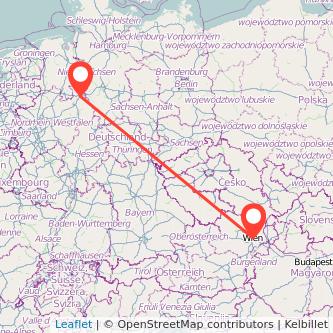 Wien Bad Oeynhausen Mitfahrgelegenheit Karte