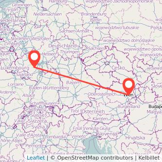 Wien Bad Kreuznach Mitfahrgelegenheit Karte