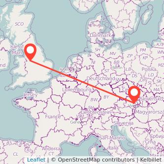 Vienna Stoke-on-Trent train map