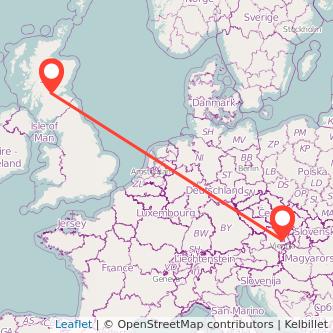 Vienna Stirling train map