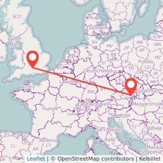 Vienna Newbury train map