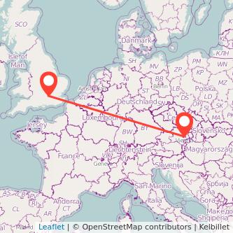 Vienna Maidenhead train map