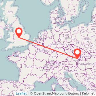 Vienna Leamington train map