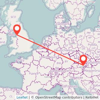 Vienna Blackpool train map