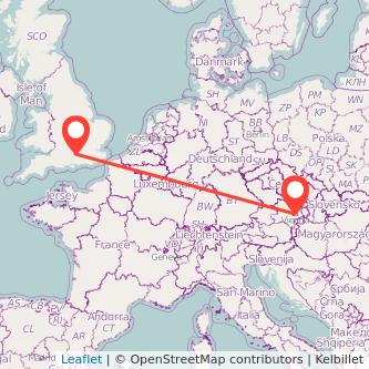 Vienna Basingstoke train map