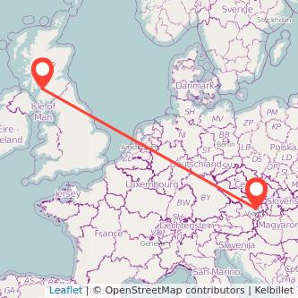 Vienna Ayr train map