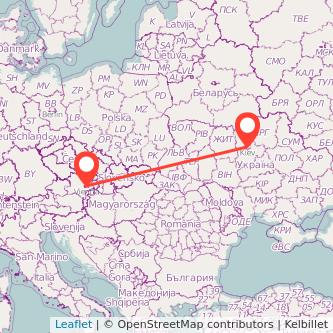 Wien Kiew Mitfahrgelegenheit Karte