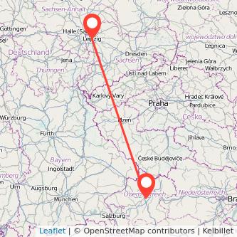 Wels Leipzig Mitfahrgelegenheit Karte