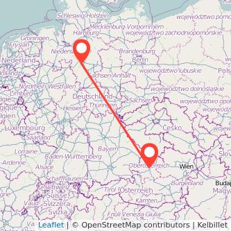Wels Hannover Mitfahrgelegenheit Karte