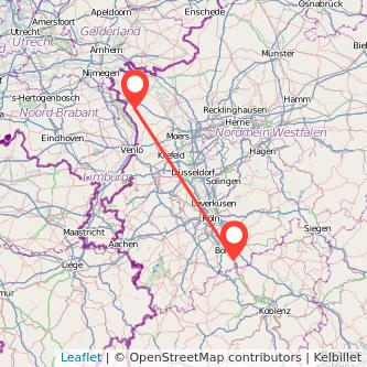 Weeze Königswinter Mitfahrgelegenheit Karte