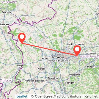 Weeze Bochum Mitfahrgelegenheit Karte