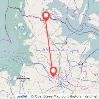 Wedel Flensburg Mitfahrgelegenheit Karte