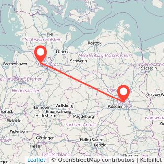 Wedel Berlin Mitfahrgelegenheit Karte