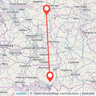 Wabern Ravensburg Bahn Karte