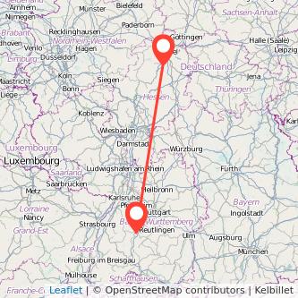 Wabern Horb am Neckar Bahn Karte