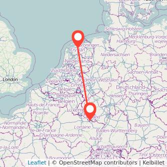 Völklingen Leeuwarden Mitfahrgelegenheit Karte