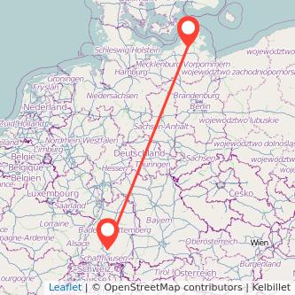 Velgast Tuttlingen Bahn Karte