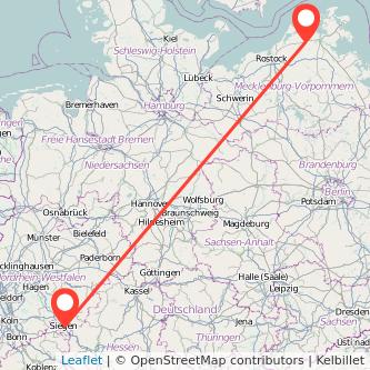 Velgast Siegen Bahn Karte