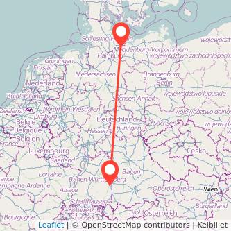 Ulm Lübeck Mitfahrgelegenheit Karte