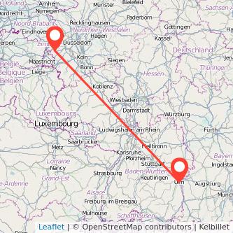Ulm Heinsberg Mitfahrgelegenheit Karte