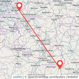 Ulm Emmerich Mitfahrgelegenheit Karte